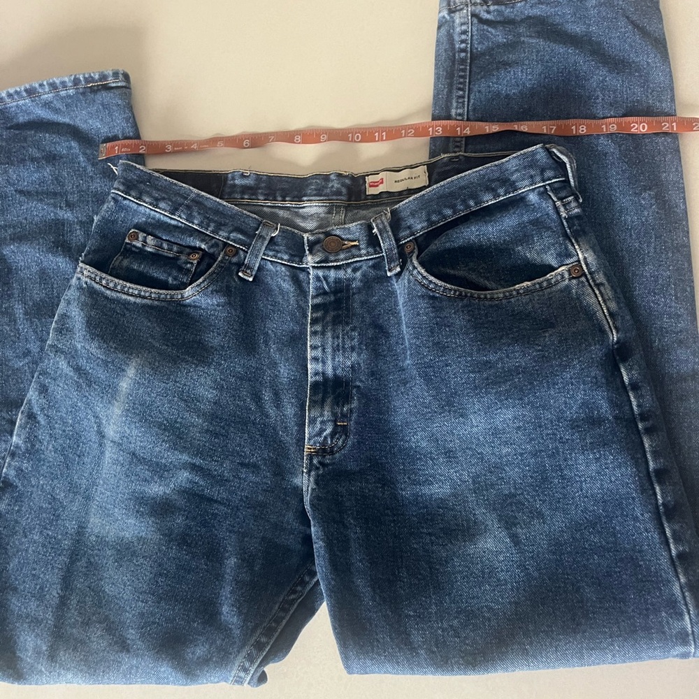 Wrangler Blue Relaxed Fit Jeans